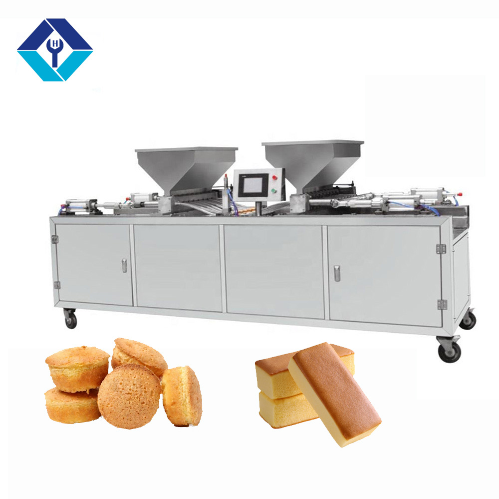Cake Depositor Layer Cake Cupping Production Line