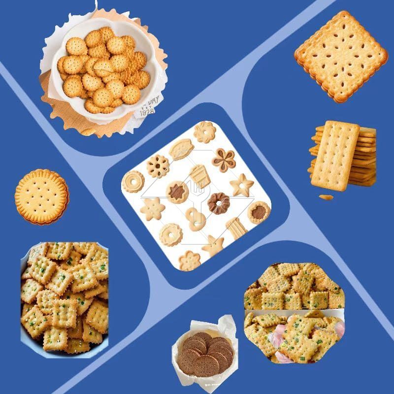 Automatic Biscuit Making Machine | Crisp & Hard Biscuit Production Line | Industrial Cookie Equipment