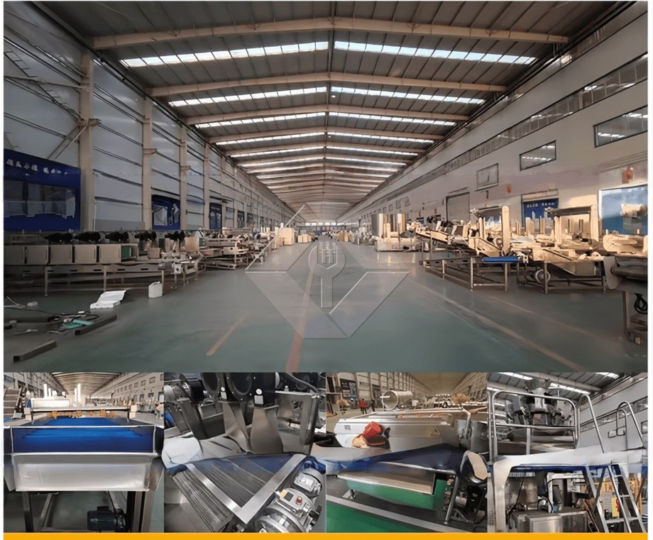 Factory Price 100-1000kg Automatic Frozen French Fries Potato Chips Making Machine Production Line for Sale