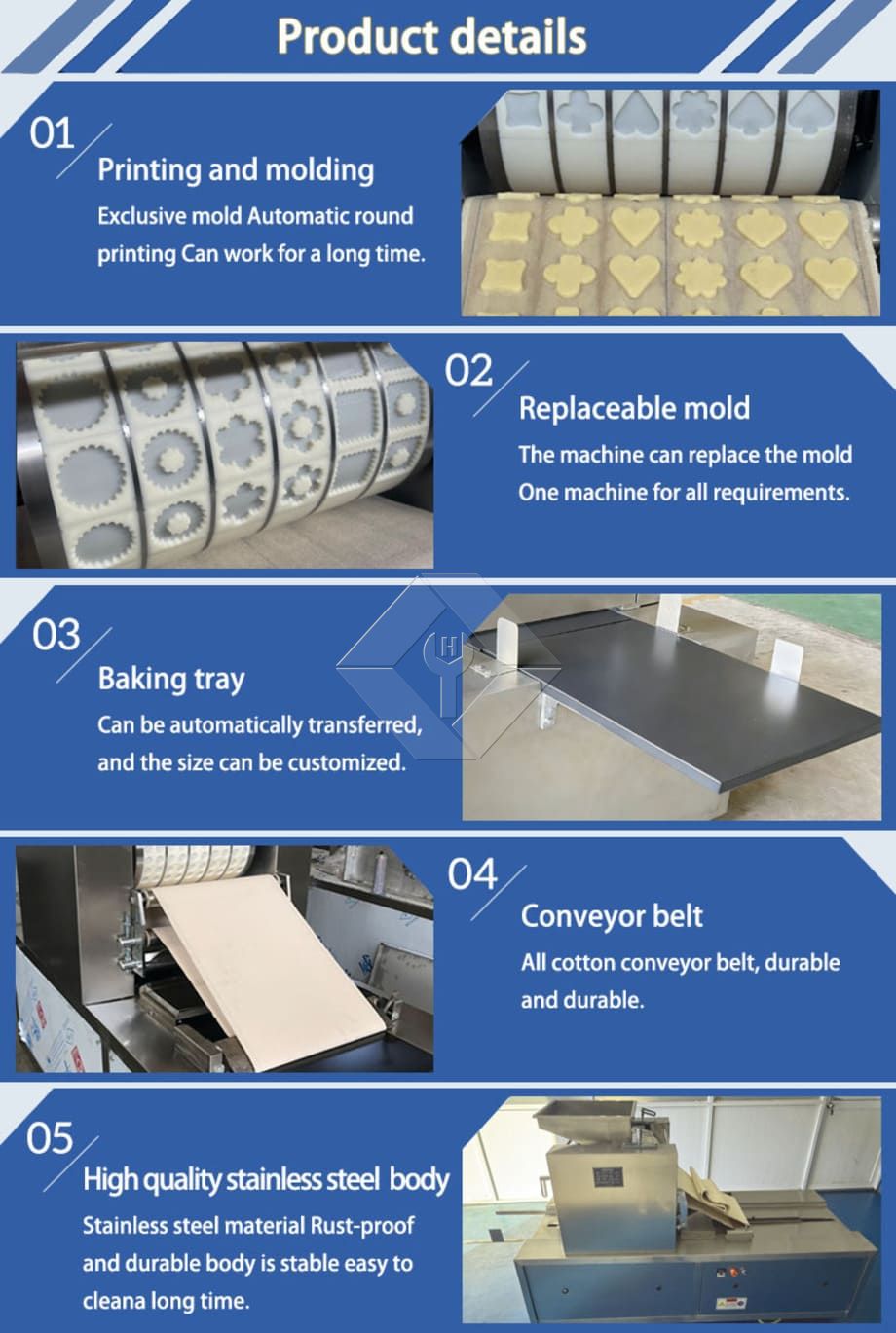 Automatic Biscuit Machine Small Mini Electrical Soft Hard Biscuit Making Machine Peach Pastry Machine Factory Price