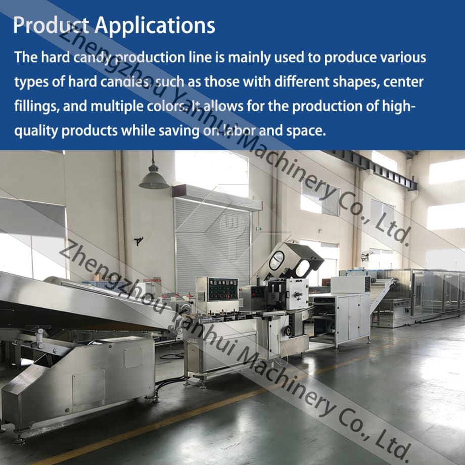 Full Automatic Special Lollipop Confectionery Production Line/hara Candy Making Machine