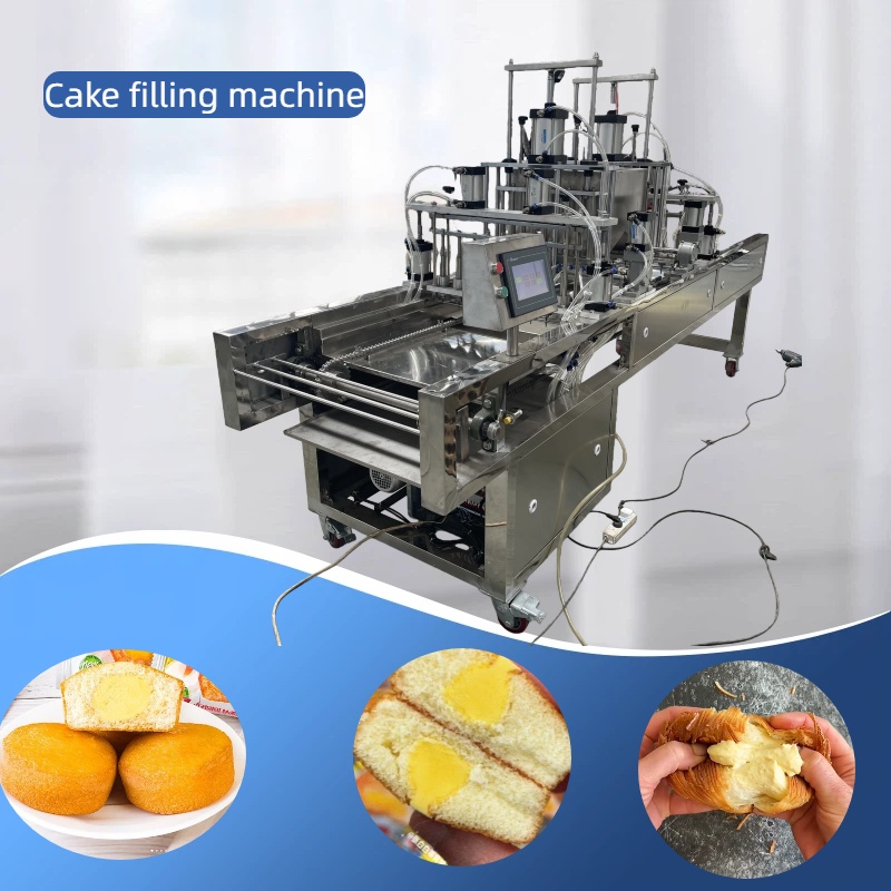 A fully automatic cream cake filling machine will always suit your needs.