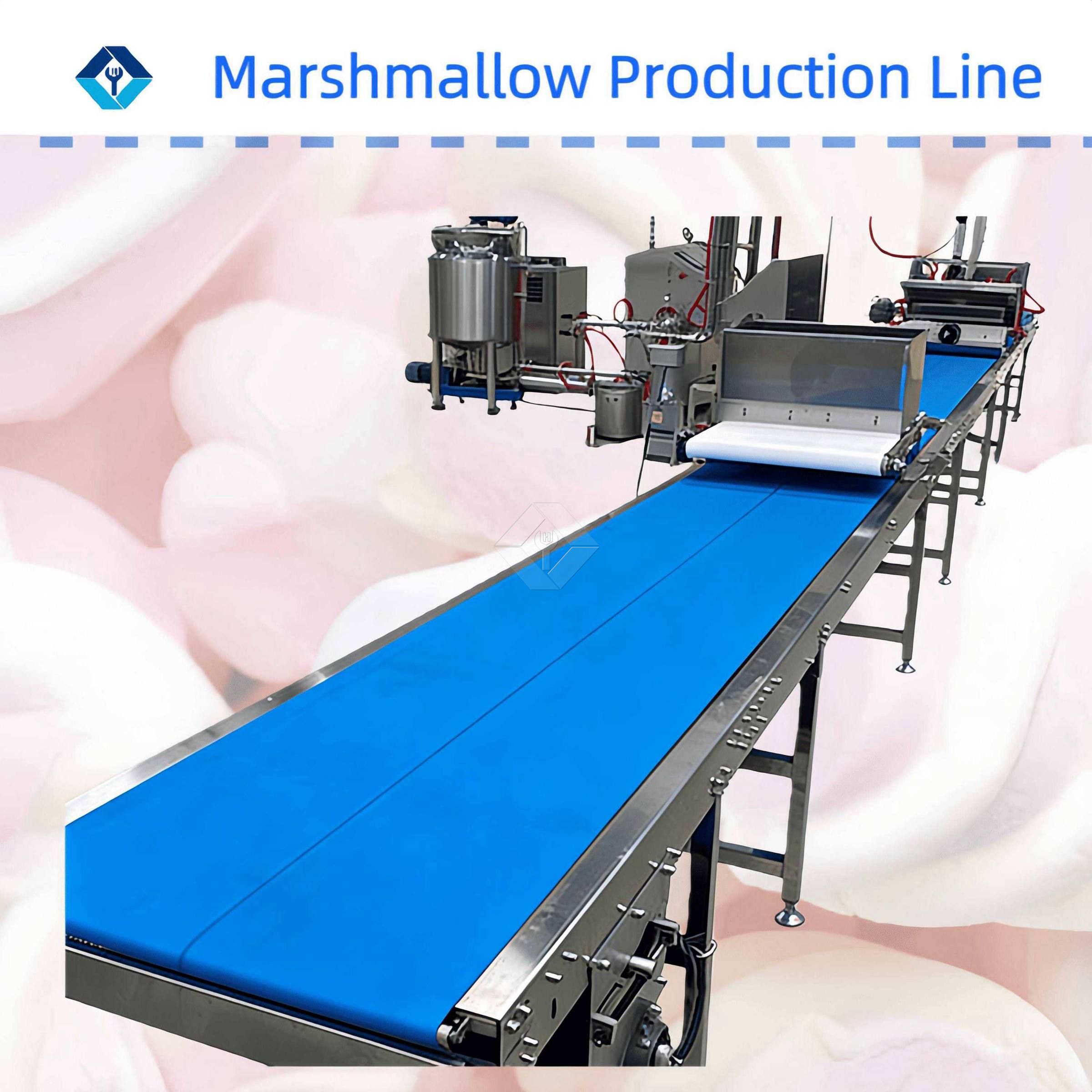 Marshmallow Production Line Energy-saving & Cost-efficient for Candy Making Marshmallow Production Line Energy-saving & Cost-efficient for Candy Making