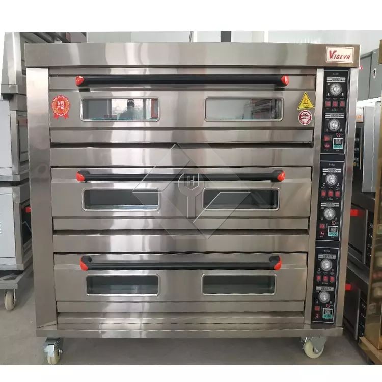 Commercial 4 Deck 16 Tray Bakery Oven
