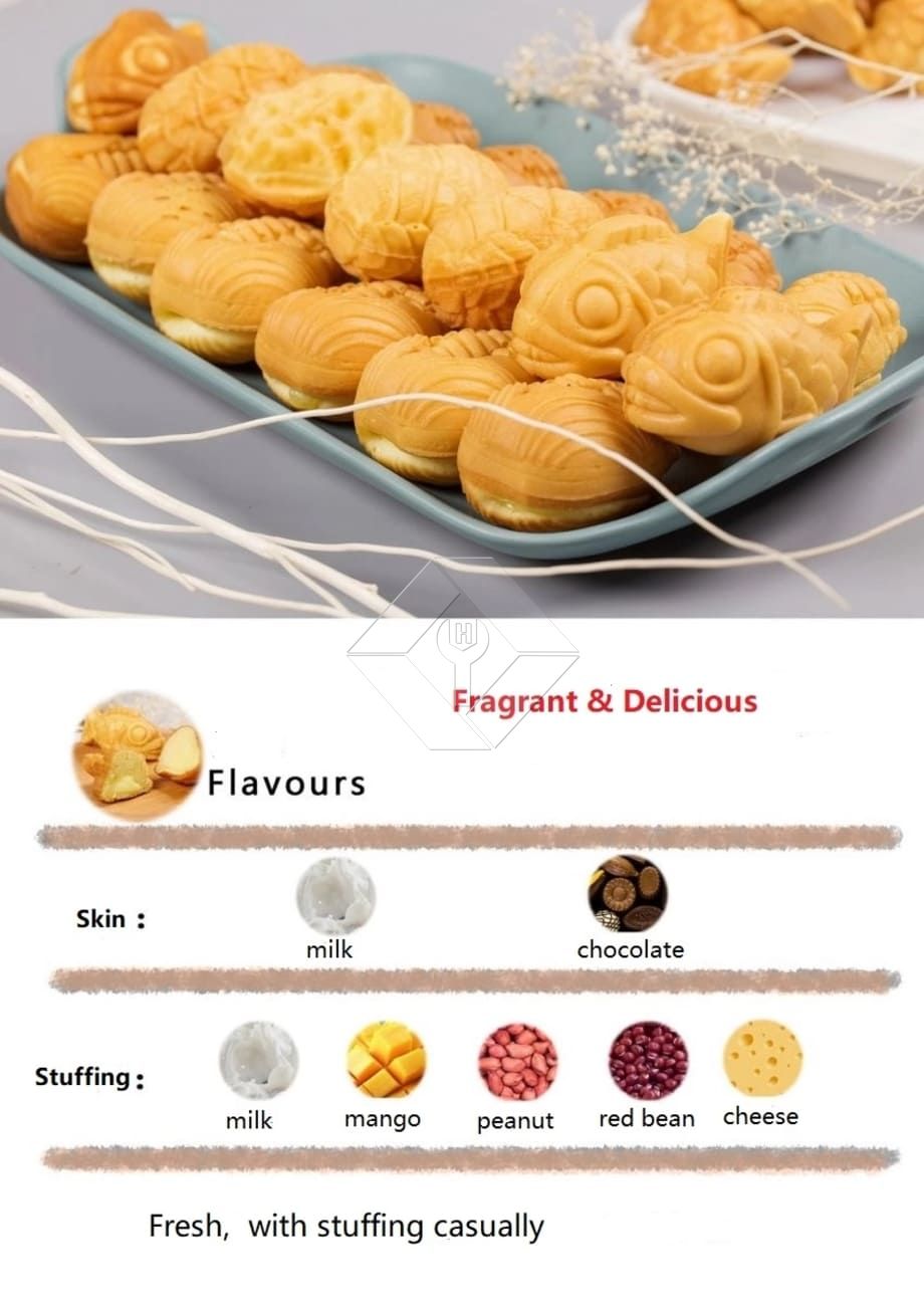 Fully Automatic Taiyaki Cake Machine Fully Automatic Taiyaki Cake Machine