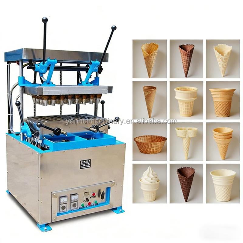 Monaka Taco Choco Shell Baking Ice Cream Wafer Cone Egg Tray Machine Monaka Taco Choco Shell Baking Ice Cream Wafer Cone Egg Tray Machine