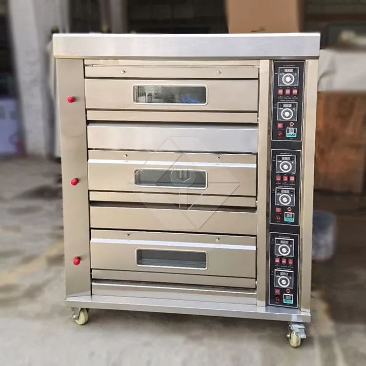 Commercial 4 Deck 16 Tray Bakery Oven