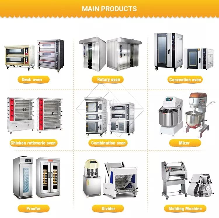 Hot Sale New Bakery Gas Oven for Double Deck 4 Trays Baking Oven