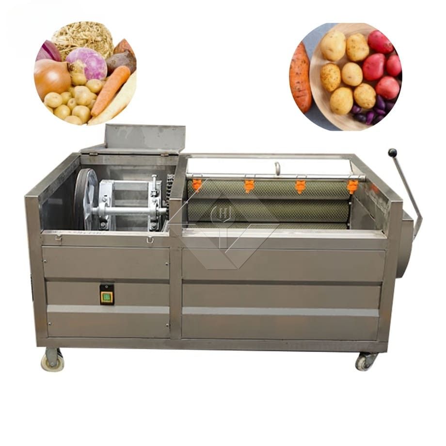 Potato Ginger Fruit Roller Washer Cleaner