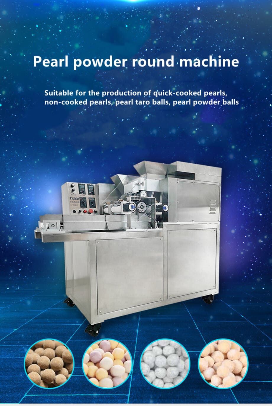 Full Automatic Commercial Tapioca Pearl Machine Tapioca Starch Sago Making Machine