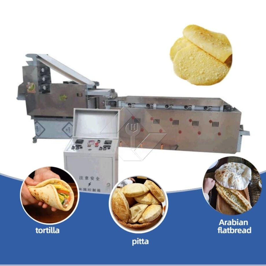 Commercial Arabic Pita Bread Making Machine