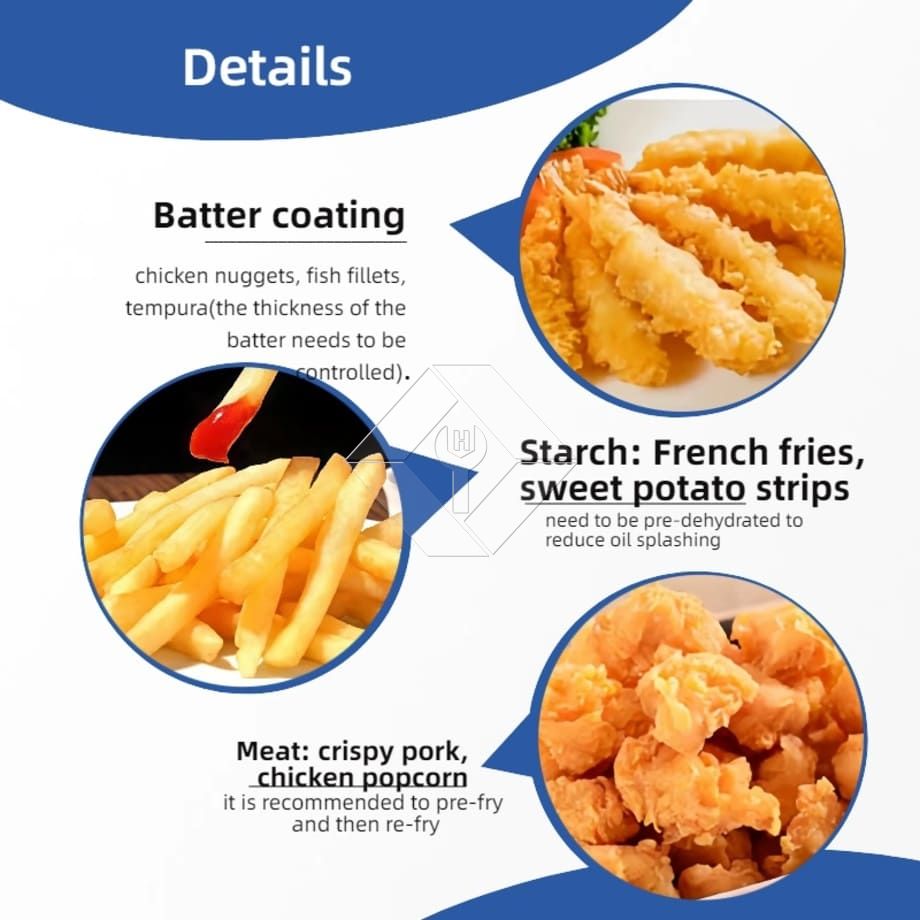 Low Investment Automatic Stirring Frying Machine Deep Fryer High Capacity Batch Frying Machine for Sale Low Investment Automatic Stirring Frying Machine Deep Fryer High Capacity Batch Frying Machine for Sale