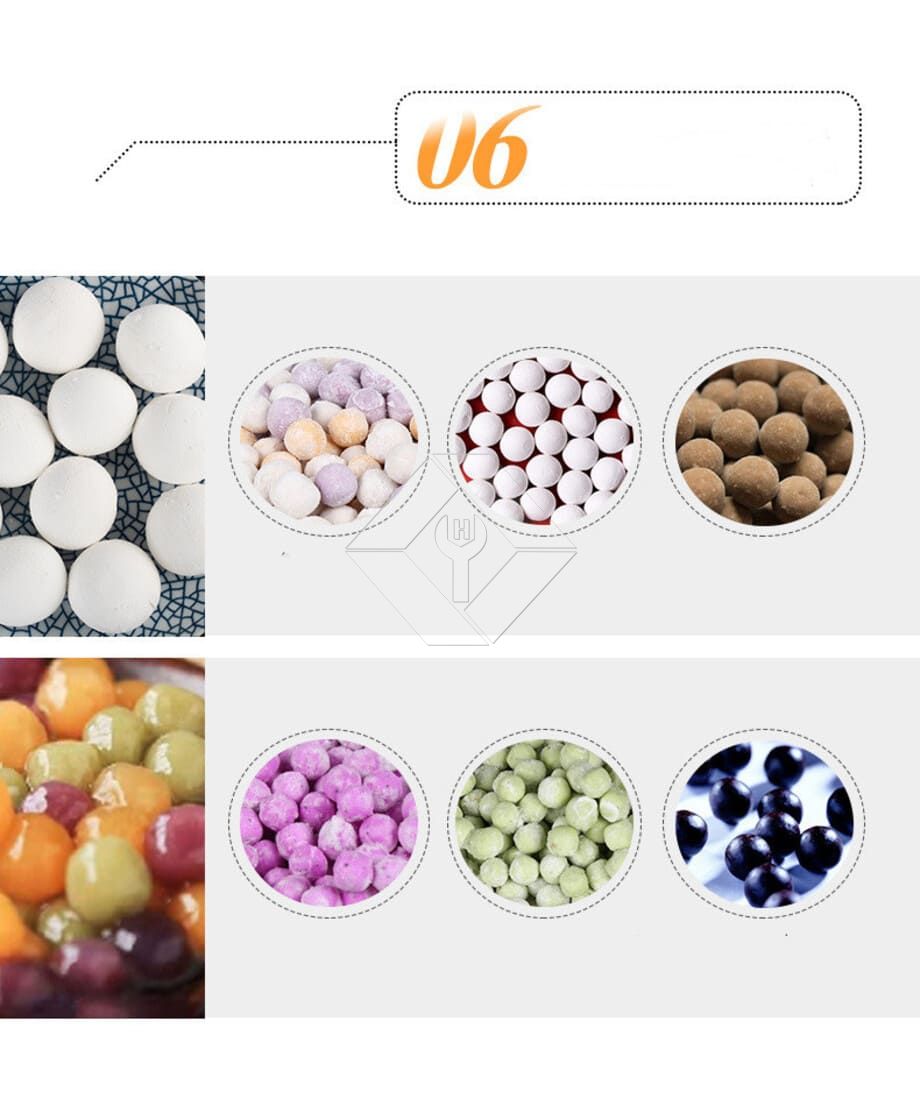 Full Automatic Commercial Tapioca Pearl Machine Tapioca Starch Sago Making Machine