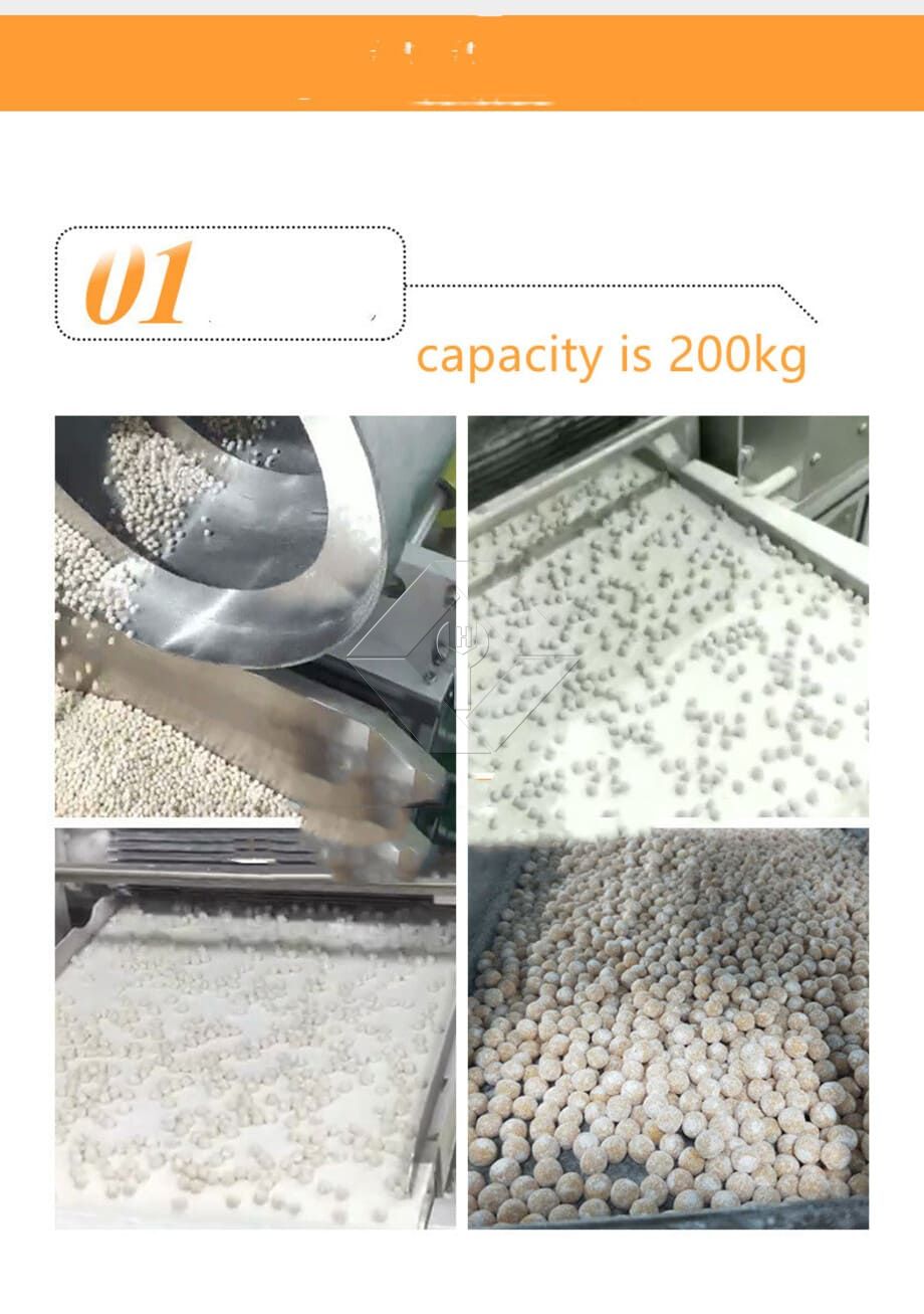Full Automatic Commercial Tapioca Pearl Machine Tapioca Starch Sago Making Machine