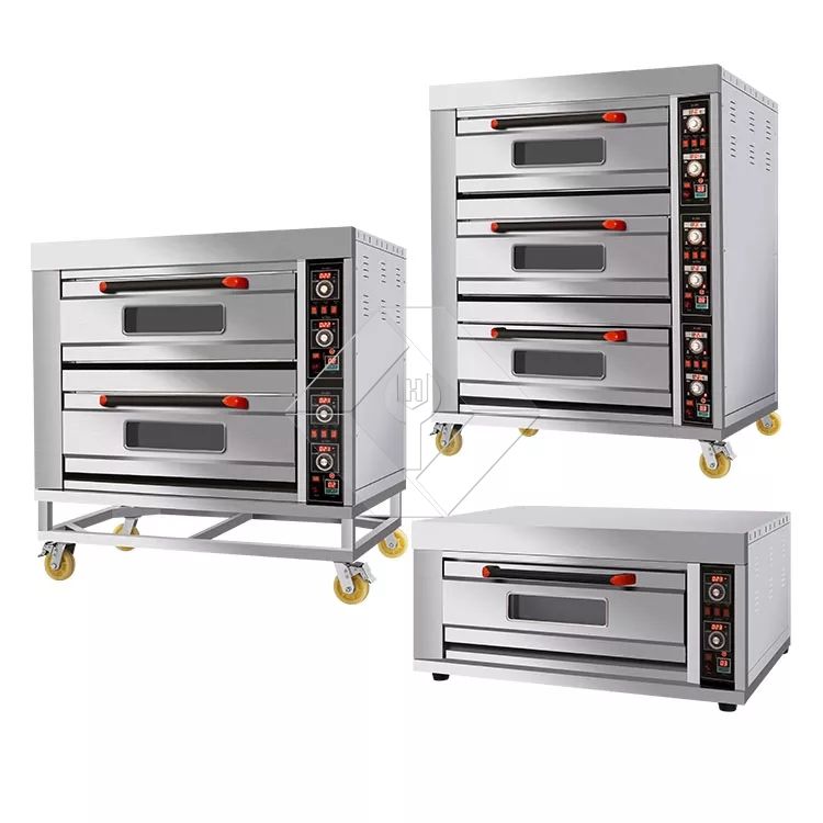 Commercial 4 Deck 16 Tray Bakery Oven