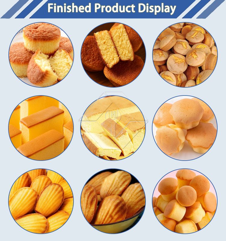Cake Depositor Layer Cake Cupping Production Line Cake Depositor Layer Cake Cupping Production Line
