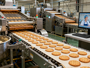 Successfully Sold the Peach Crisp Biscuit Production Line, Helping Traditional Pastries Step Into a New Era of Automated Production