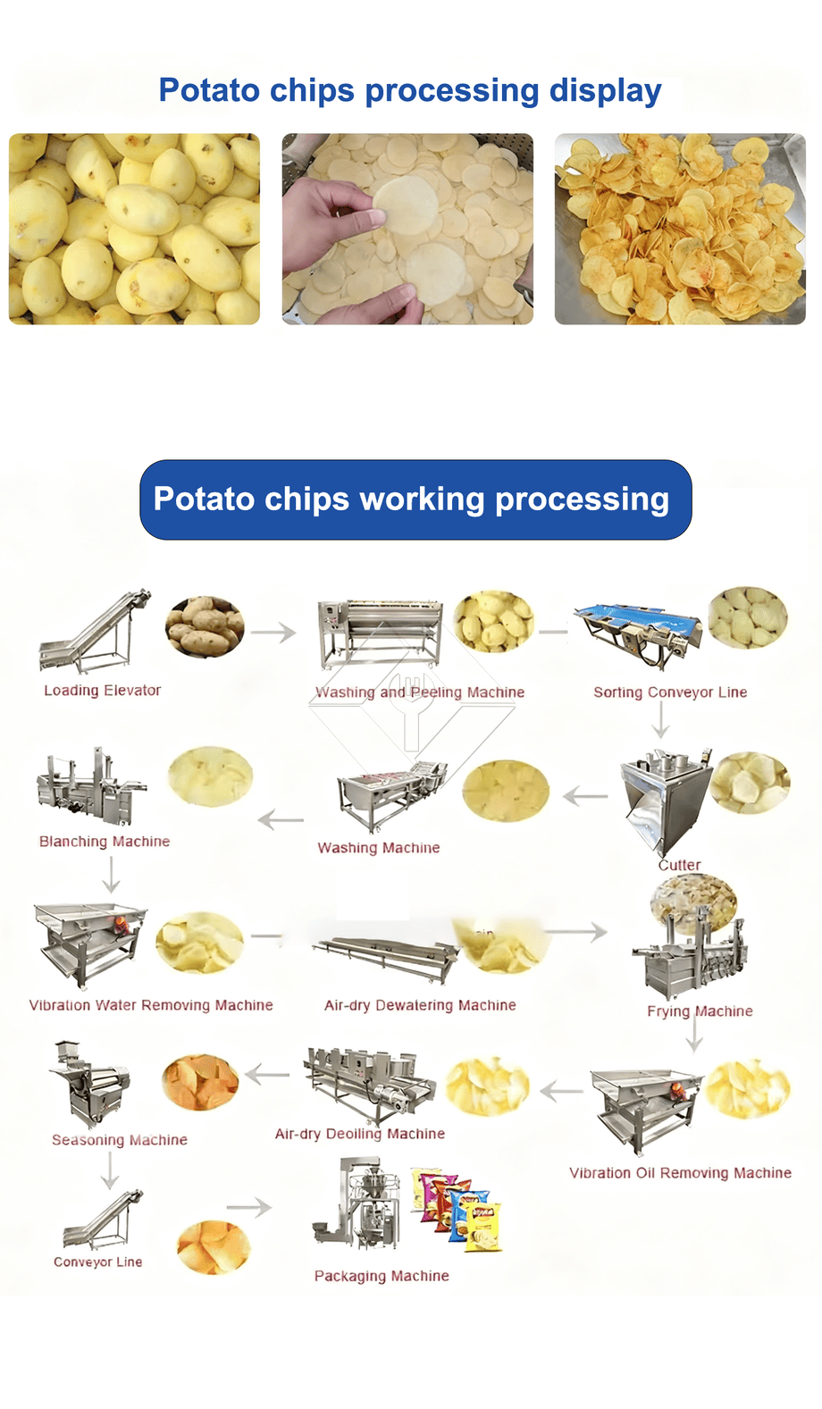 Automatic Large Scale Fried French Fries Potato Chips Making Machine Turkey Price Potato Fries Production Line Automatic Large Scale Fried French Fries Potato Chips Making Machine Turkey Price Potato Fries Production Line