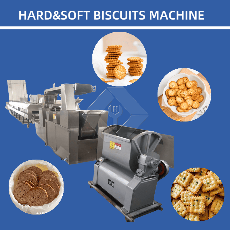 Automatic Biscuit Making Machine | Crisp & Hard Biscuit Production Line | Industrial Cookie Equipment