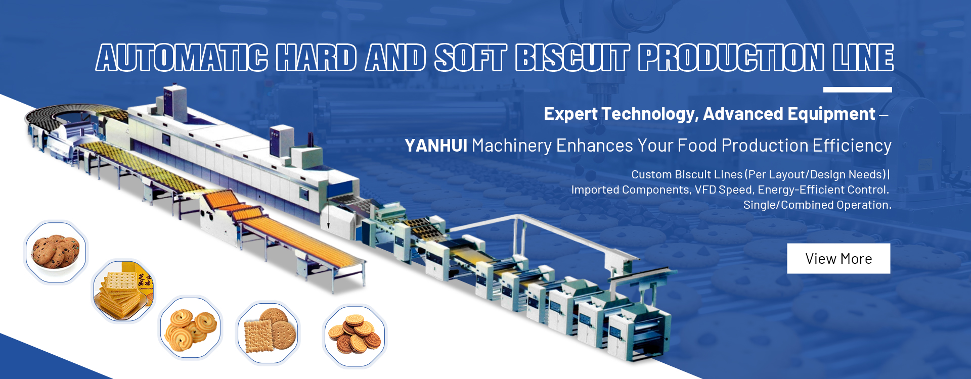 AUTOMATIC BISCUIT PRODUCTION LINE
