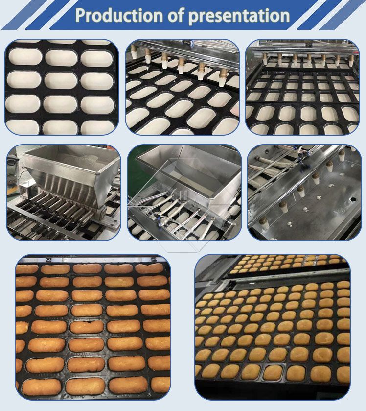 Cake Depositor Layer Cake Cupping Production Line Cake Depositor Layer Cake Cupping Production Line