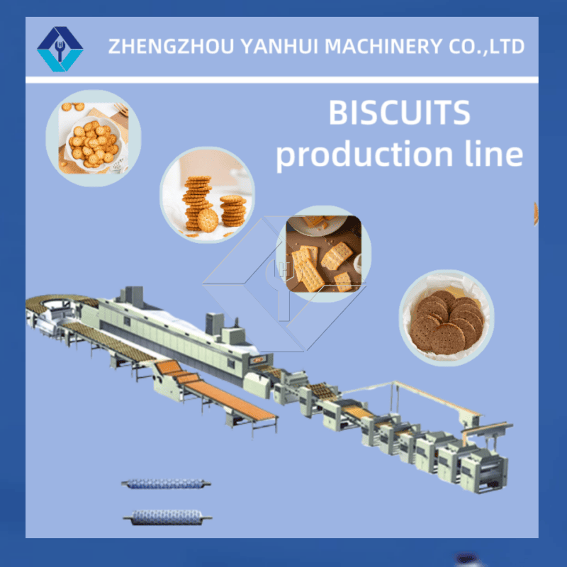 Automatic Biscuit Making Machine | Crisp & Hard Biscuit Production Line | Industrial Cookie Equipment