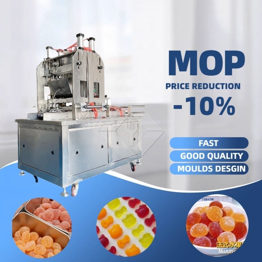 Small Gummy Candy Making Machine Jelly Gummy Bear Machines Small Jelly Candy Production Machine