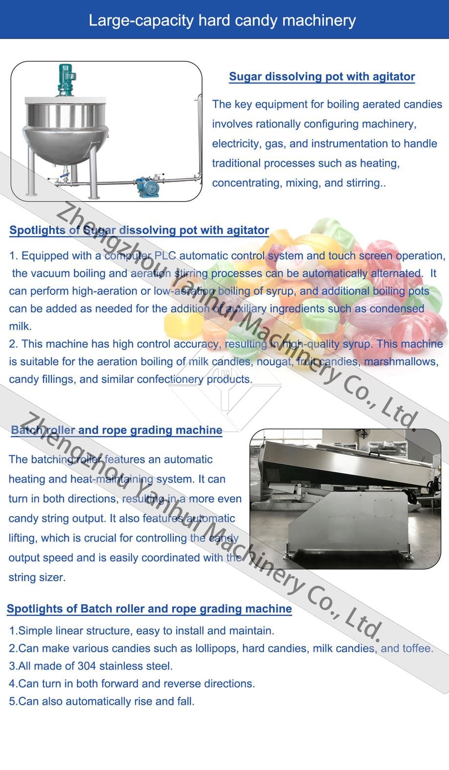 Full Automatic Special Lollipop Confectionery Production Line/hara Candy Making Machine