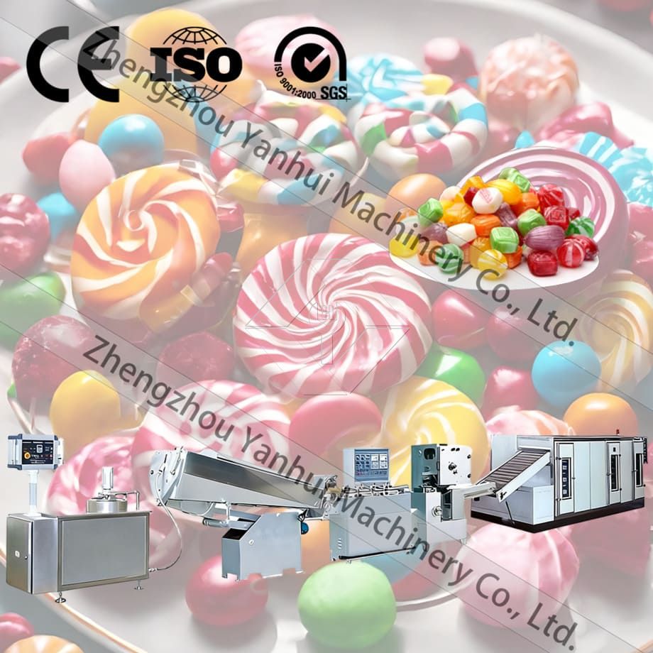 Full Automatic Special Lollipop Confectionery Production Line/hara Candy Making Machine