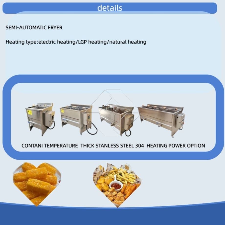 Professional Batch Type Snacks Frying Machine Manual French Fries Frying Machine High Quality Professional Batch Type Snacks Frying Machine Manual French Fries Frying Machine High Quality