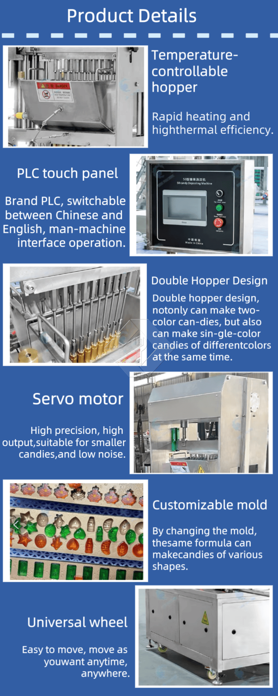 Small Gummy Candy Making Machine Jelly Gummy Bear Machines Small Jelly Candy Production Machine Small Gummy Candy Making Machine Jelly Gummy Bear Machines Small Jelly Candy Production Machine