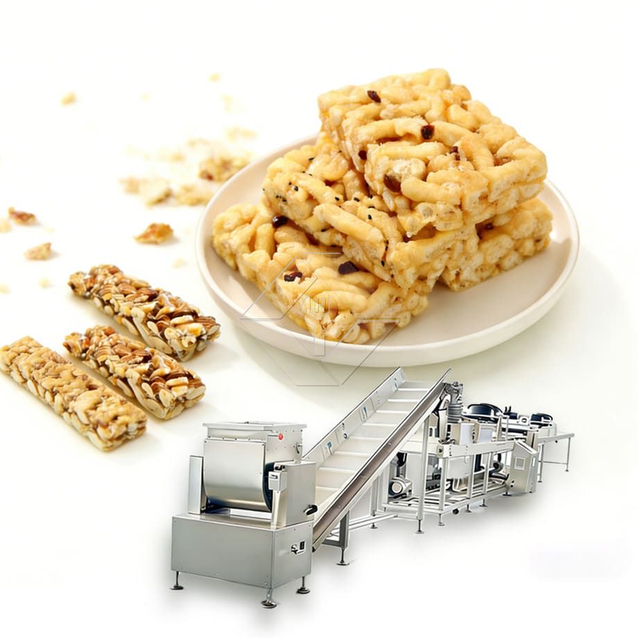 Soft Candy Like Sachima Making Machine/caramel Treats Production Line/for Snack Chinese Factory