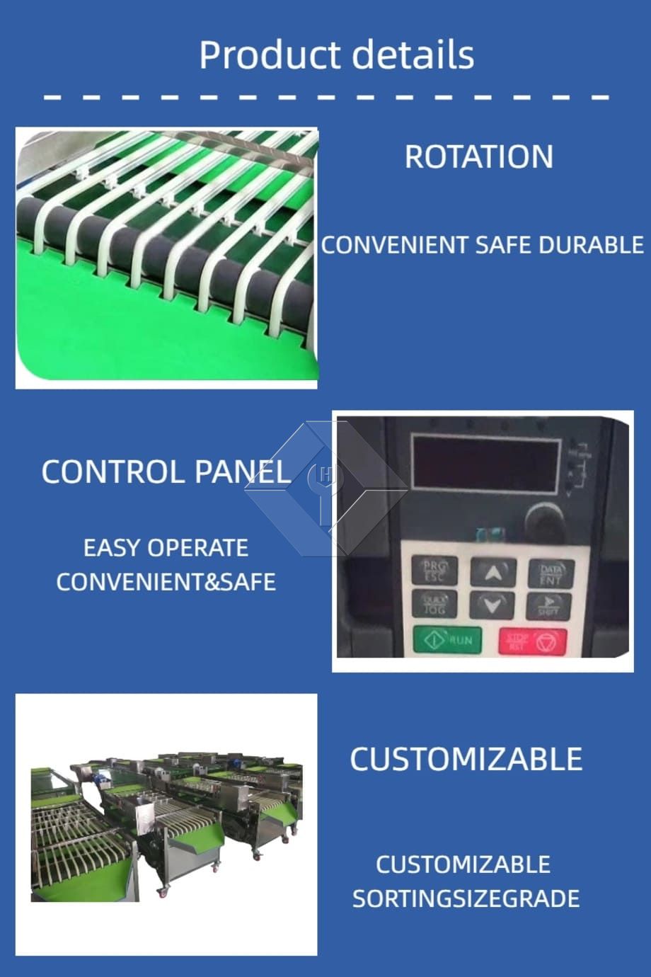 Commercial Automatic Sorting Grading Machine Cherry Tomato Garlic Sorting Grading Machine Fruit Classifying Sorter Machine