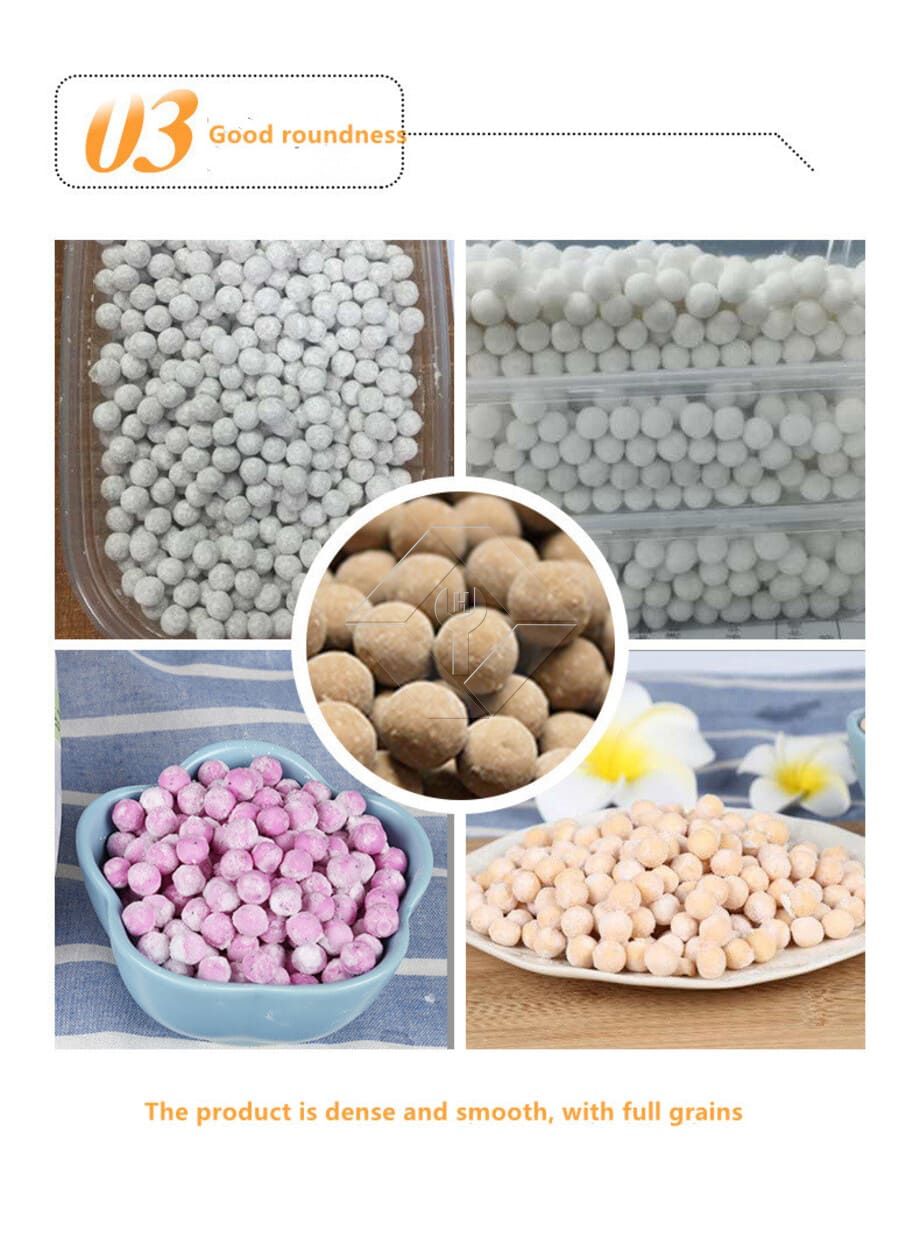 Full Automatic Commercial Tapioca Pearl Machine Tapioca Starch Sago Making Machine
