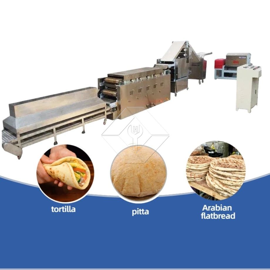Commercial Arabic Pita Bread Making Machine